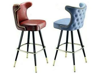 歐（ōu）式不鏽鋼創意時尚酒吧專用吧台（tái）高腳椅