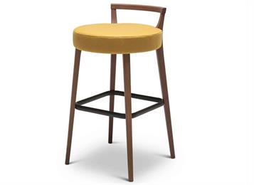 酒吧實木吧台椅現代簡（jiǎn）約吧台高腳凳