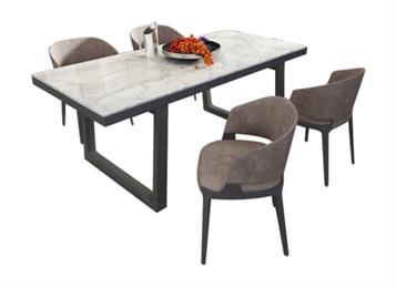 北歐（ōu）大理石台麵桌子