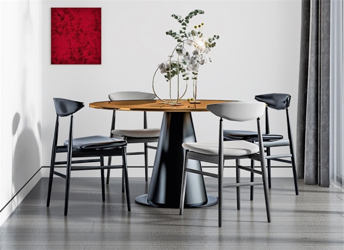 現代中式茶餐廳餐飲桌椅（yǐ）