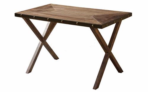 現代簡約工業複（fù）古（gǔ）北歐原木餐桌