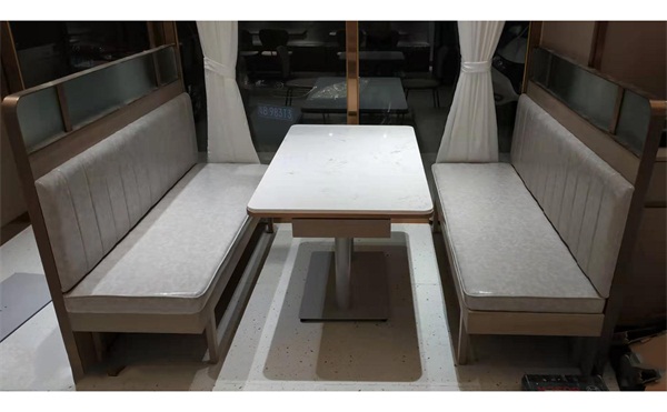 中餐（cān）廳休閑簡約大理石餐桌_深圳茶餐桌定（dìng）做