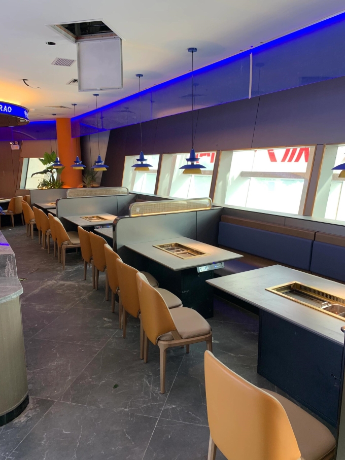 自助火鍋烤肉店無煙淨化烤涮一體(tǐ)桌