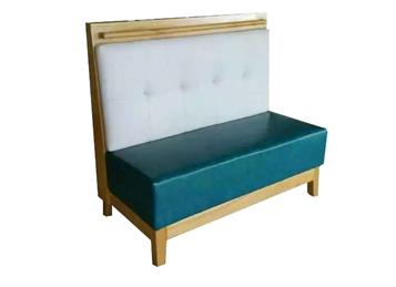 火（huǒ）鍋店三人休閑卡（kǎ）座沙發