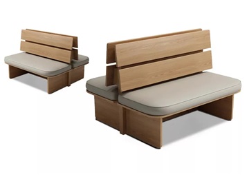 火（huǒ）鍋店烤肉店餐飲時尚雙人位卡座沙發