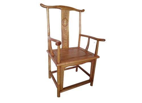 中式明清式仿古(gǔ)榆木(mù)火鍋店官帽椅(yǐ)