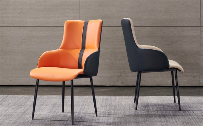 簡約（yuē）複古火鍋店實木（mù）椅子