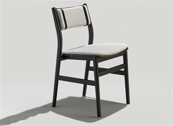 火鍋店時尚椅（yǐ）子（zǐ）休閑（xián）實木