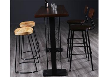 複古工業風鐵藝個性酒吧桌