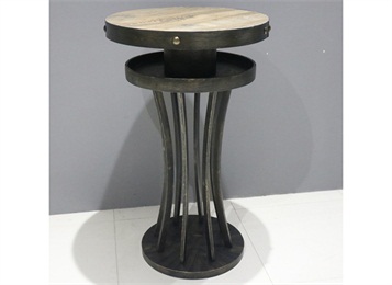 懷舊風格酒吧複古（gǔ）鐵藝個性酒（jiǔ）吧吧台椅