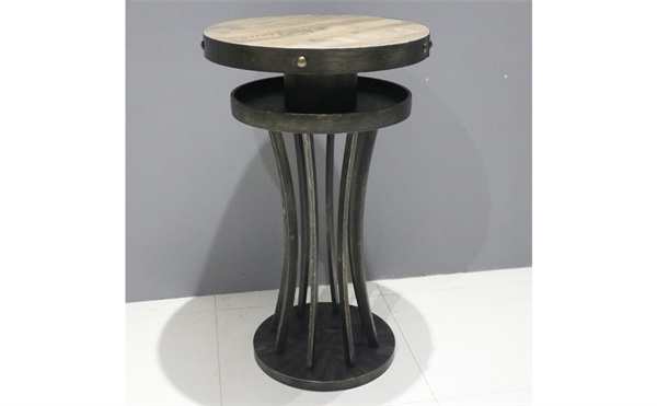 懷舊風（fēng）格酒吧複古鐵藝個性酒吧吧台椅