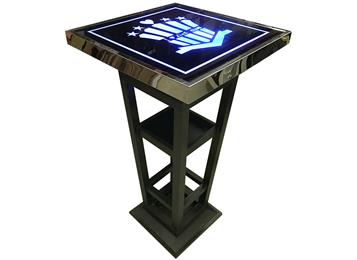 主題清吧不鏽鋼高吧台_個性酒吧時尚吧台