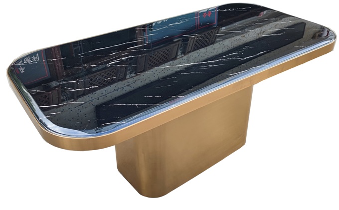 高端酒吧輕奢(shē)風大理(lǐ)石酒吧桌