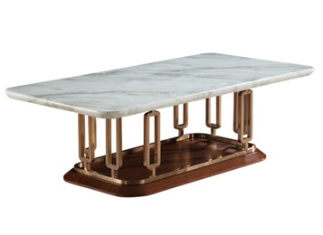 夜總會ktv創（chuàng）意長方形不鏽鋼茶幾