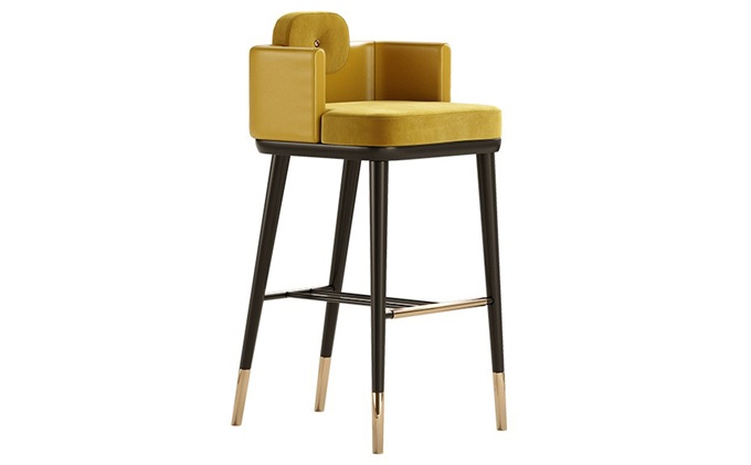 清吧實木吧椅高腳椅_長沙（shā）酒吧休閑椅