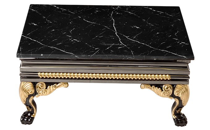 高端KTV酒吧包廂大理石不鏽鋼茶幾散台桌