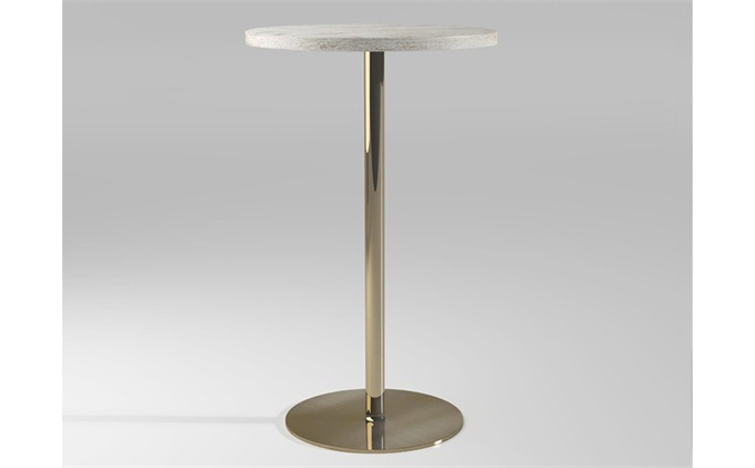 時尚酒吧香檳金不鏽鋼極簡吧台