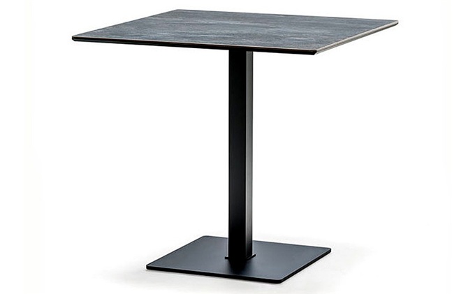 歐（ōu）式休閑小酒吧鐵藝方形酒吧桌