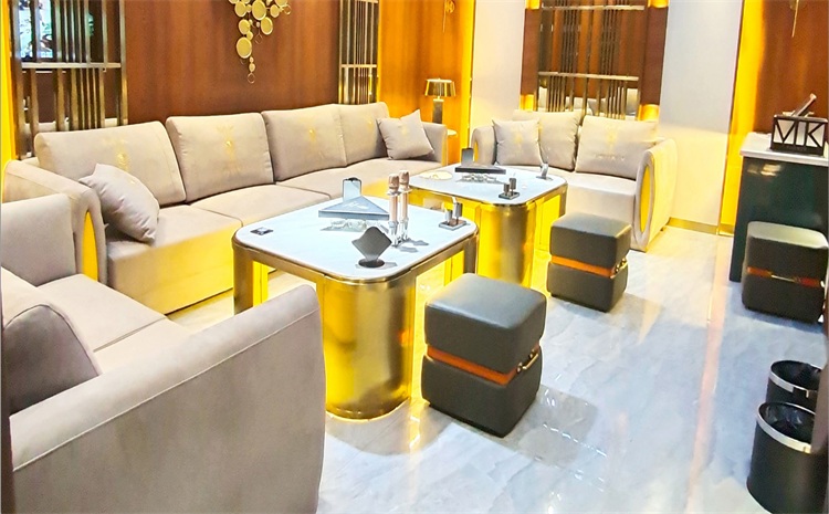 夜總會酒吧ktv發（fā）光不鏽鋼茶（chá）幾