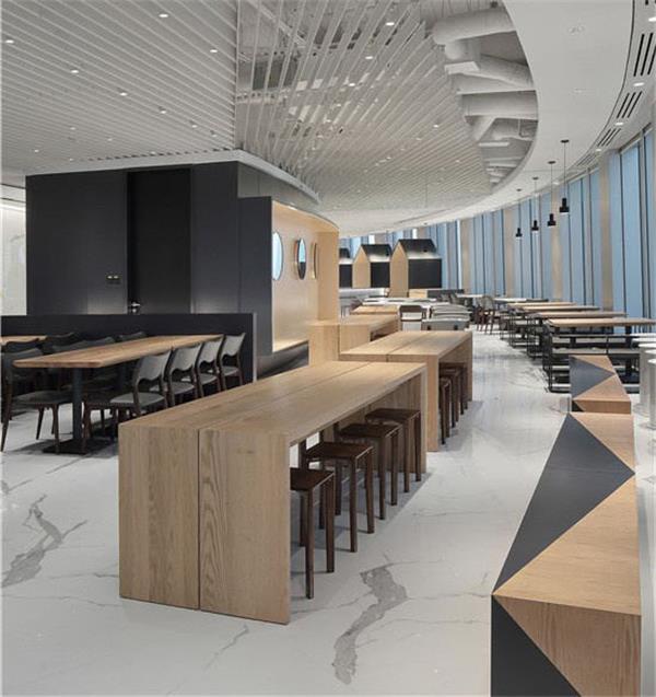 現代簡約實木酒吧桌椅長條吧台家具