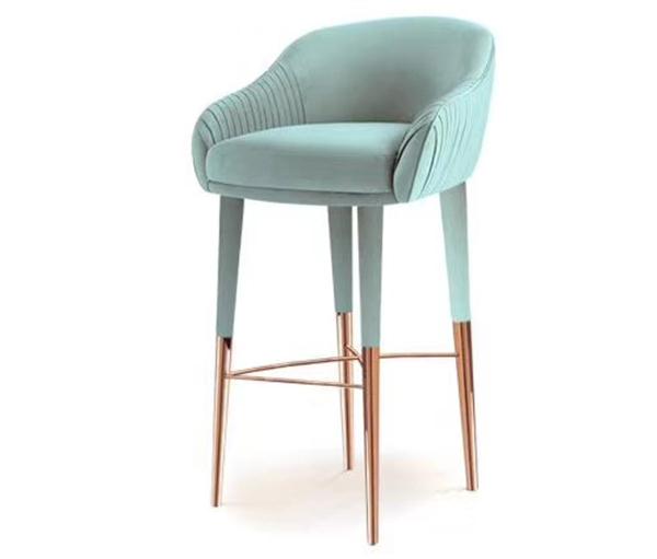 現代歐美風酒吧輕奢休閑吧椅（yǐ）