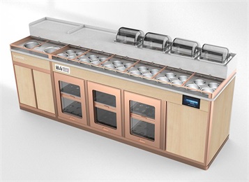 火鍋店自助智能（néng）保鮮醬料調料台