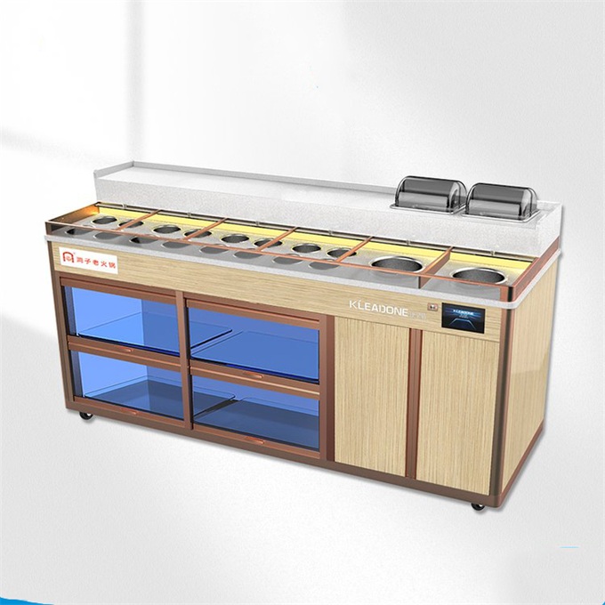 麻辣燙小（xiǎo）料台高溫消毒醬料台