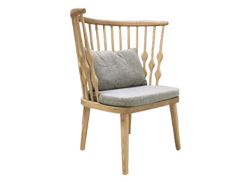 北歐圍（wéi）椅實木（mù）溫莎圈椅