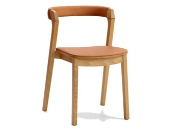 美式鄉村實木咖啡廳簡約靠背椅子（zǐ）