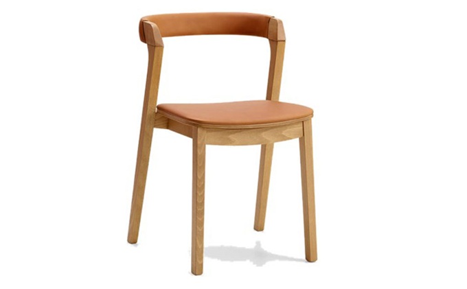 美（měi）式鄉村實木咖（kā）啡（fēi）廳簡約靠背椅子