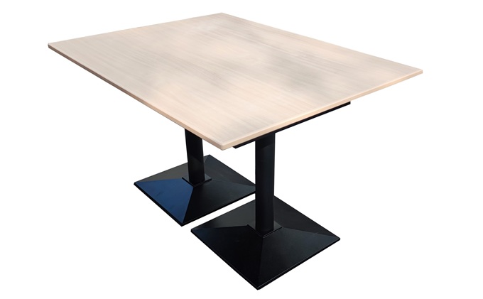 政府機關食堂極簡（jiǎn）風格實木餐（cān）桌