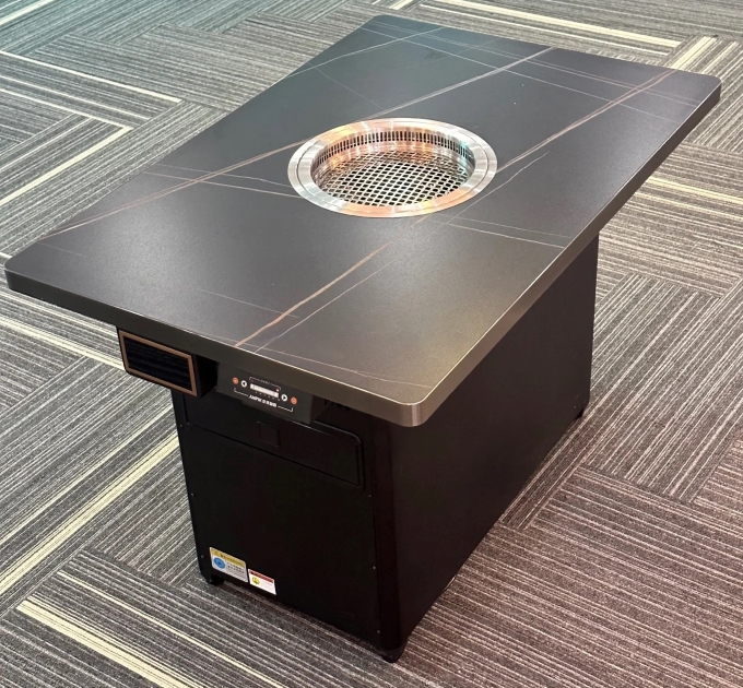 烤肉店炭火烤肉無煙淨化烤肉桌