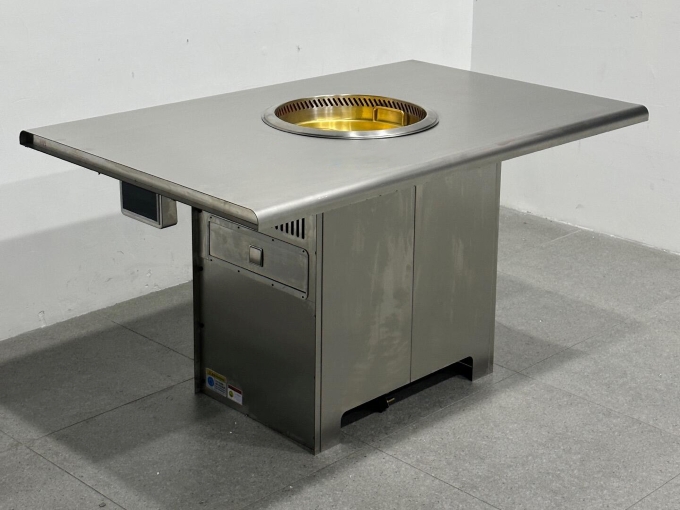 火鍋店不鏽鋼無煙淨化（huà）火鍋桌