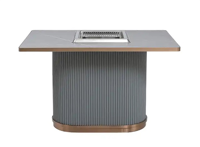 火鍋店智能無（wú）煙淨（jìng）化火鍋桌（zhuō）