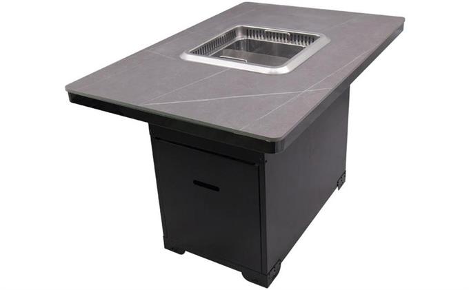 現代火鍋店時(shí)尚自吸(xī)煙(yān)無煙火鍋桌