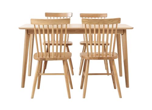 日式現代簡約（yuē）長方形餐桌