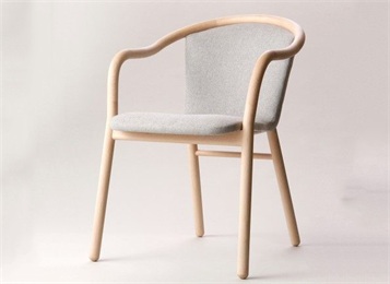 日式料理店現（xiàn）代簡約（yuē）實木餐椅（yǐ）