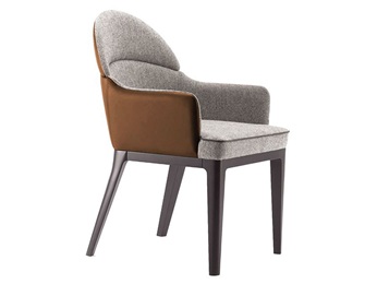 港式茶餐廳現代簡約時尚實木椅（yǐ）