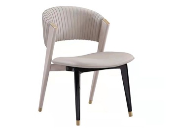 西餐廳簡（jiǎn）約現代鏤空（kōng）靠背