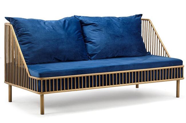 西餐廳不鏽鋼輕奢卡座(zuò)