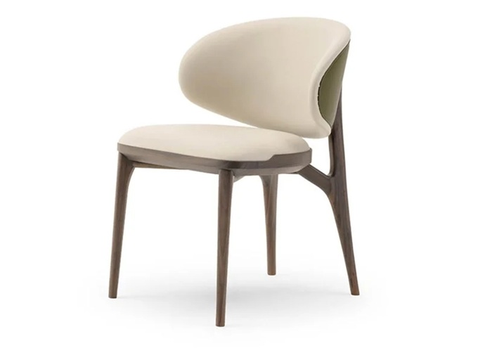 北歐（ōu）風格餐椅簡約文藝實木西餐椅（yǐ）子