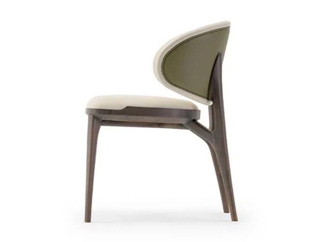 北歐（ōu）風格餐椅簡（jiǎn）約文藝（yì）實木西餐椅子