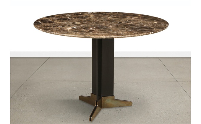 高級西餐廳金（jīn）屬腳大理石西餐廳（tīng）桌子