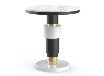 西餐（cān）廳時尚輕奢大理石高吧台