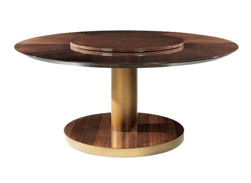 後現代餐桌 新中式全實（shí）木餐桌