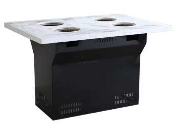 一（yī）人一鍋電磁爐火鍋桌（zhuō）_自助小火鍋桌