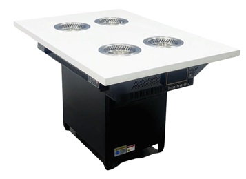 自助小火鍋餐廳一人一鍋無煙淨化火鍋桌