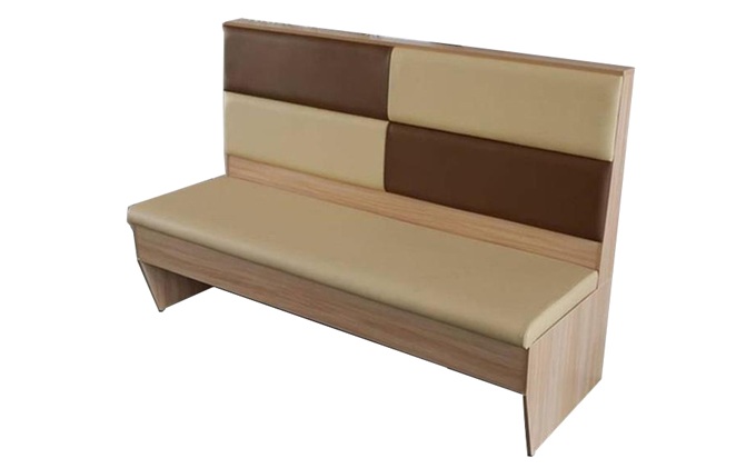 港式茶餐廳休閑（xián）實（shí）木卡座沙（shā）發