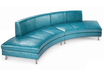 弧形卡（kǎ）座沙發