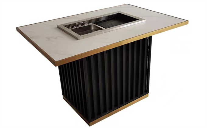 自（zì）淨化火鍋烤肉一體鍋桌（zhuō）